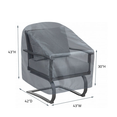 COV-M241 Premium Mercury Cover XL Lounge Chair