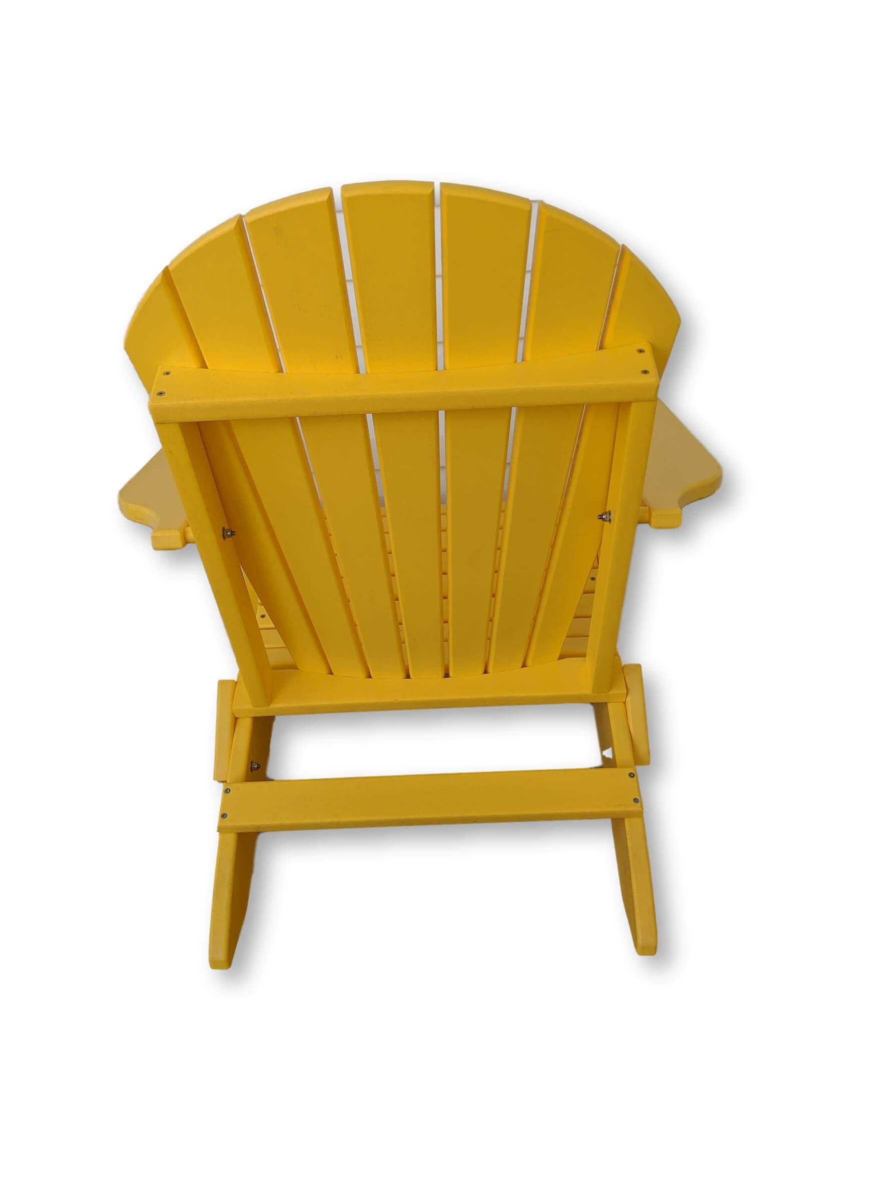 Yellow Folding Adirondack Chair(No Cup Holders)